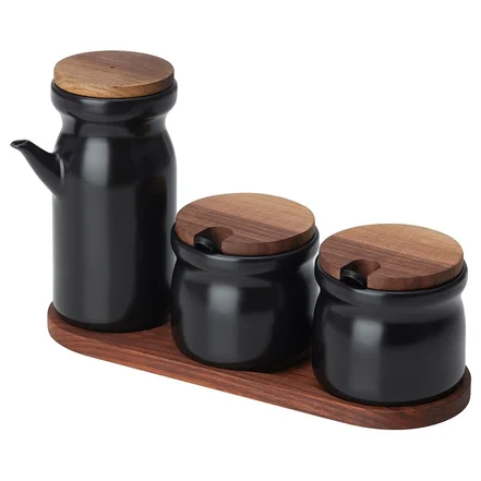 ست 3 عددی جا ادویه  ایکیا مدل IKEA HULDHET