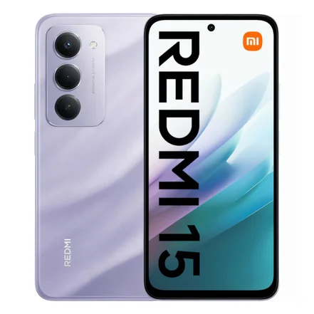 گوشی موبایل شیائومی مدل Redmi 15 4G دو سیم کارت ظرفیت 256 گیگابایت و رم 8 گیگابایت Xiaomi Redmi 15 4G Dual SIM Storage 256GB and 8GB RAM Mobile Phone
