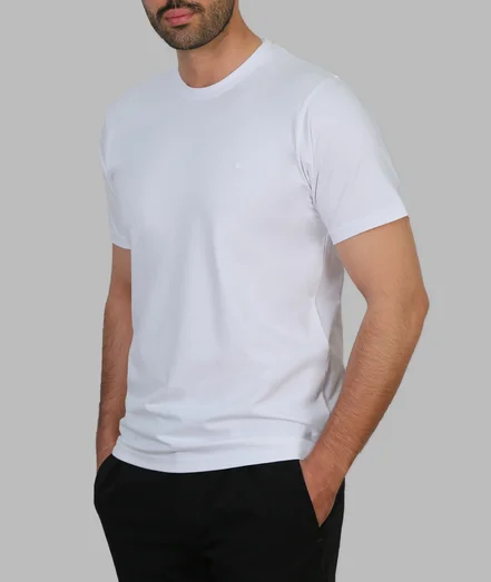 تیشرت مردانه سفید