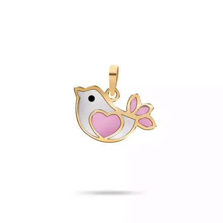 آویز طلا پرنده
