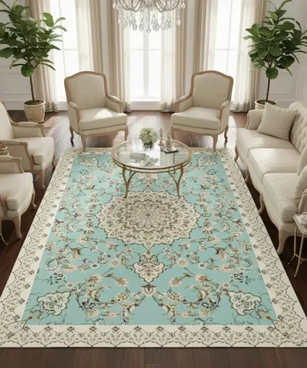 فرش ماشيني بريلنت كد HJ11761 - سایز تک سایز