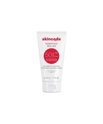 لوسیون ضد آفتاب SPF50+ اسکین کد حجم 50 میلی‌لیتر|رنگ بی رنگ-بانی مد