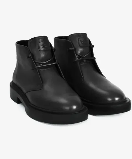 نیم بوت زنانه چرم طبیعی چرم مشهد مدل J2801 - سایز 36