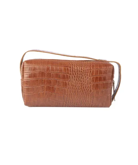 کیف دستی چرم طبیعی مردانه بیسراک مدل 101R - سایز تک سایز