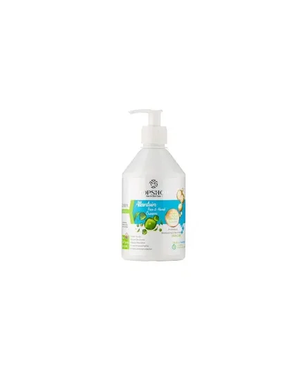 كرم پمپي مرطوب كننده حاوي آلانتوئين تاپ شاپ حجم 500 ميلي ليتر - سایز 500ml
