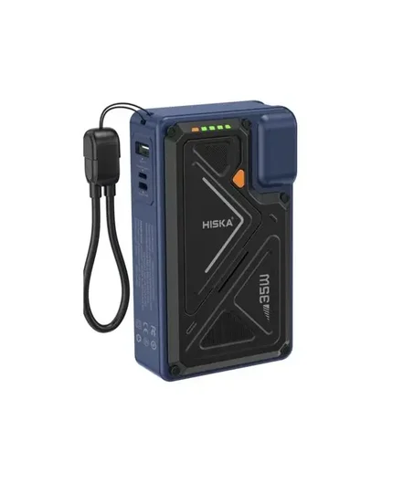 پاوربانك 30 وات هيسكا مدل HP-226PD ظرفيت 20000 ميلي آمپر ساعت|رنگ مشکی-بانی مد
