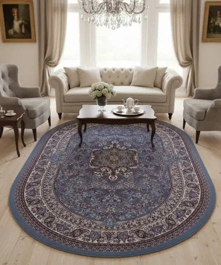 فرش ماشینی مستطیل بریلنت مدل HJ11746 ابعاد 300x190 سانتی متر - سایز تک سایز