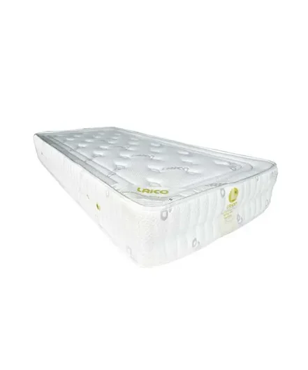 تشک فنری لایکو Laico مدل افرا ابعاد 200x160|رنگ سفید-بانی مد