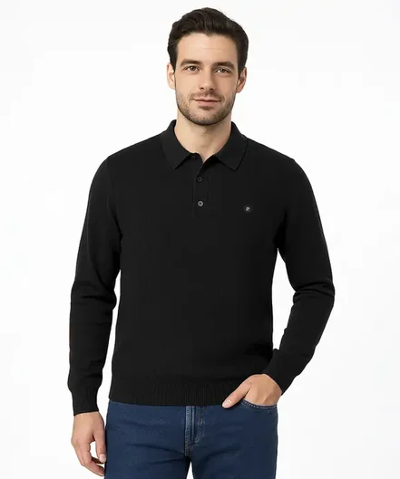 پليور سه دكمه مردانه پيركاردين pierrecardin كد POT30407153 - سایز M