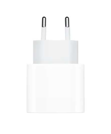 شارژر ديواري 20 وات اپل مدل 20W USB-C|رنگ سفید-بانی مد