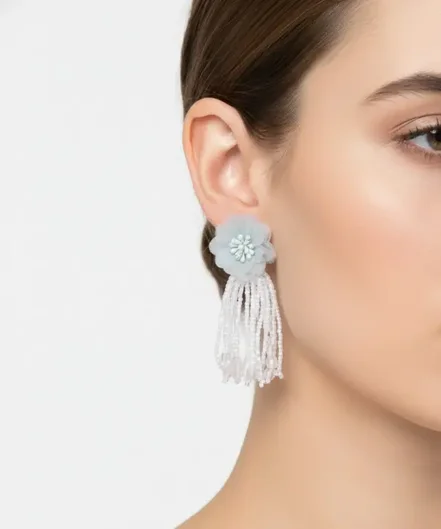 گوشواره زنانه نوولاشال كد 68016 - سایز تک سایز