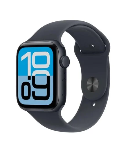 ساعت هوشمند 40 ميلي متري اپل مدل SE 3 Aluminum Case با بند سيليكوني|رنگ مشکی-بانی مد