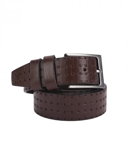 كمربند مردانه چرم طبيعي صاد مدل PK7003 - سایز 100
