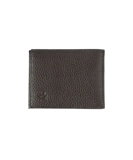 کیف پول چرم طبیعی نوین چرم Novin Leather مدل واکلاو|رنگ قهوه‌ای-بانی مد