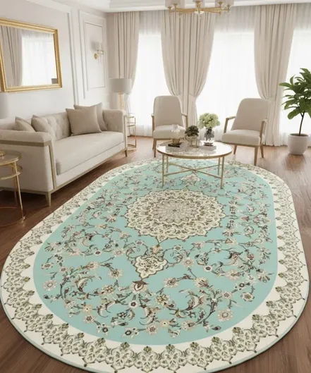 فرش ماشيني بريلنت مدل HJE11742 - سایز تک سایز