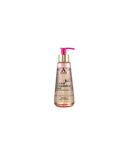 ژل تخصصی گیاهی شست و شوی صورت آراکسین مناسب پوست های مختلط تا چرب حجم 175 میلی لیتر|رنگ صورتی-بانی مد
