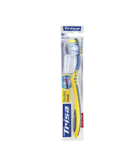 مسواك flexible تريزا مدل Head متوسط با محافظ|رنگ چندرنگ-بانی مد