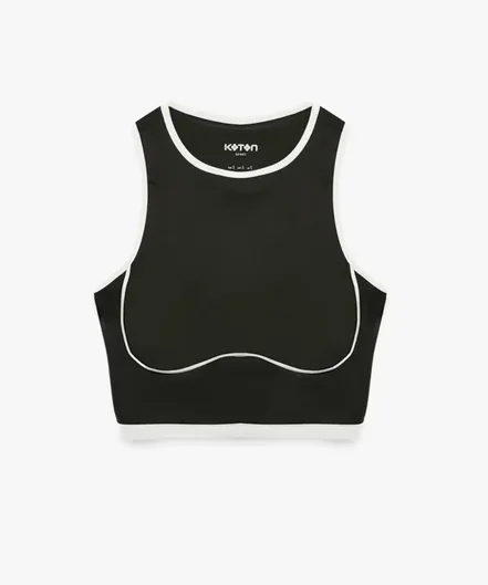 نیم تنه ورزشی زنانه کوتون مدل 6SAK30201NK - سایز XS
