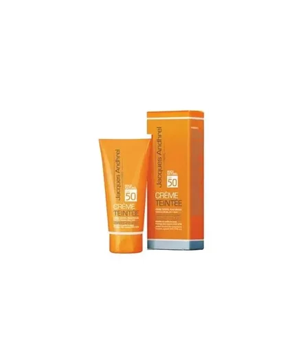 کرم ضد آفتاب+spf50 ژاک آندرل Jacques Andhrel مناسب پوست های چرب و مستعد آکنه 50 میلی لیتر|رنگ بژ-بانی مد