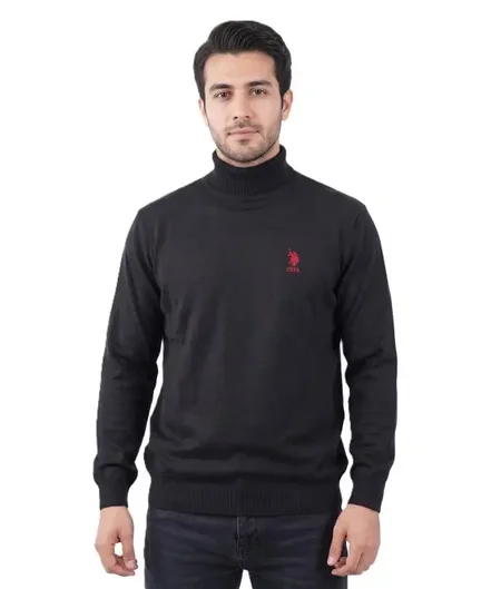 پلیور یقه اسکی مردانه یو اس پولو مدل 1231A0080 - سایز XL