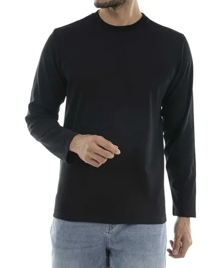 تیشرت آستین بلند مردانه جوتی جینز JootiJeans کد 43571903|رنگ مشکی-بانی مد