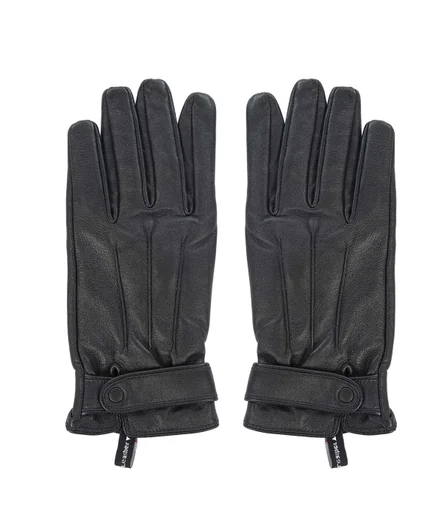 دستکش مردانه چرم طبیعی چرم مشهد Mashad Leather مدل R0542