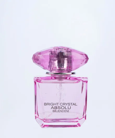عطر جیبی زنانه برندینی Brandini مدل Bright Crystal Absolu حجم 33 میلی‌لیتر|رنگ صورتی-بانی مد
