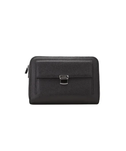 کیف دستی چرم طبیعی مردانه چرم مشهد مدل P5531 - سایز تک سایز