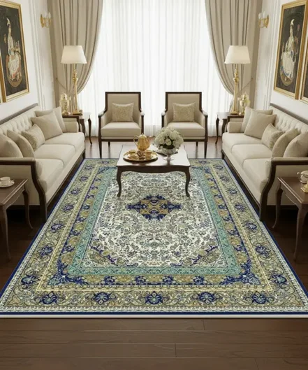 فرش ماشيني بريلنت كد HJ11763 - سایز تک سایز