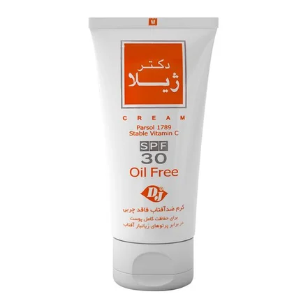 ضد آفتاب Spf30  بی‌رنگ 30 میل  دکتر ژیلا