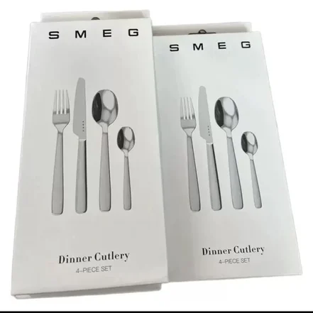 سرویس قاشق چنگال تک نفره اسمگ (SMEG) SMEG DINNER CUTLERY