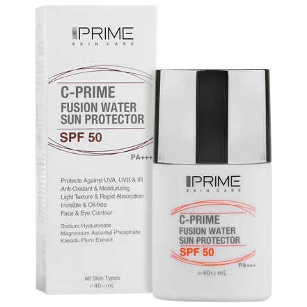 فلوئید ضد آفتاب ویتامین سی پرایم SPF50