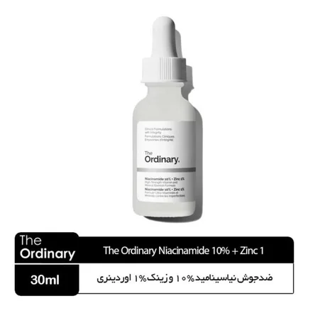 سرم ضدجوش نیاسینامید 10% و زینک1% اوردینری کانادا