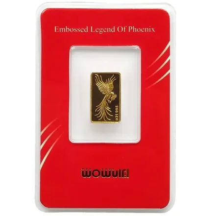 شمش طلا 24 عیار طرح سیمرغ کد 800
