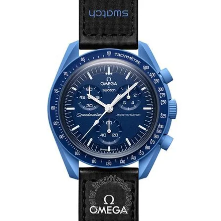 ساعت مچی مردانه زنانه سواچ(SWATCH) مدل MISSION TO NEPTUNE SO33N100