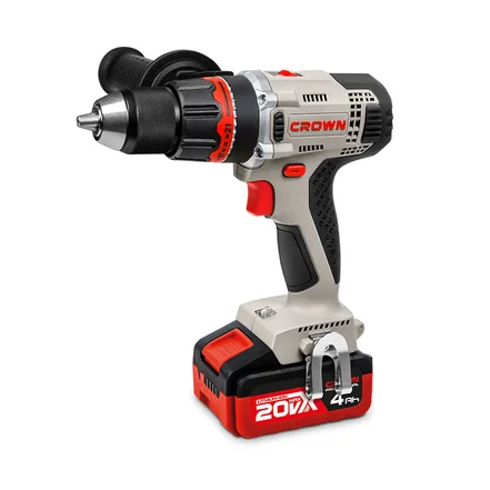 پیچ گوشتی شارژی 13 میلیمتری 20 ولت کرون مدل CT21076HMX