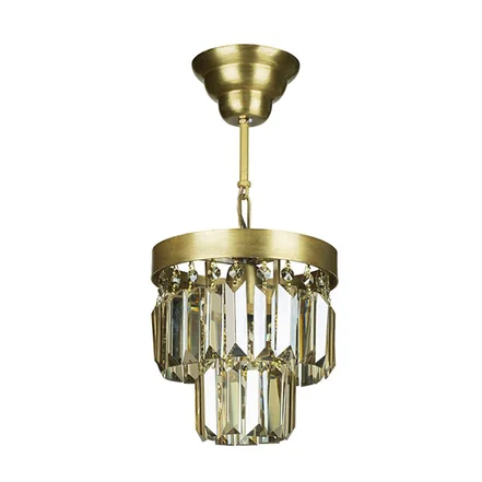 لوستر کریستالی تک شعله چشمه نور مدل S3614/20-AO