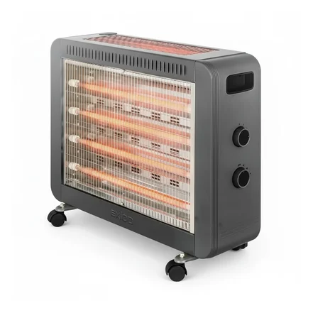 <em>بخاری</em> برقی 2400 وات فن دار اگزیدو مدل EQH-2326