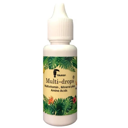 قطره مولتی ویتامین پرندگان توکان مدل Multi-Drops وزن 30 میلی لیتر