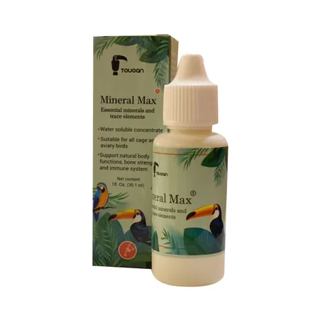 قطره پرندگان توکان مدل MINERAL MAX حجم 30میلی لیتر