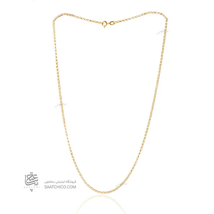 زنجیر طلا طرح رولو ظریف کد CD270