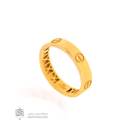 انگشتر طلا طرح LOVE کارتیر کد CR515