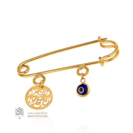 سنجاق سینه طلا کودک طرح وان یکاد کد KO117