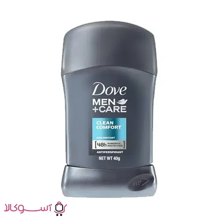 استیک ضد تعریق مردانه داو مدل Clean Comfort حجم 40 میل