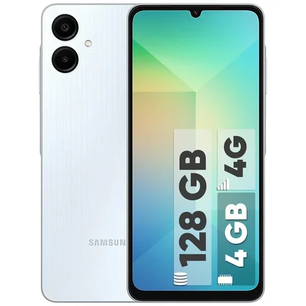 <em>گوشی</em> موبایل <em>سامسونگ</em> مدل Galaxy A06 دو سیم کارت ظرفیت 128 گیگابایت و رم 4 گیگابایت