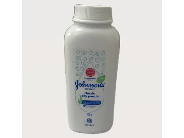پودر بچه 100 گرمی سفید جانسون johnsons