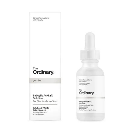 سرم لایه‌بردار و ضدجوش حاوی سالیسیلیک اسید 2% اوردینری مدل Salicylic Acid 2% Solution حجم 30 میل