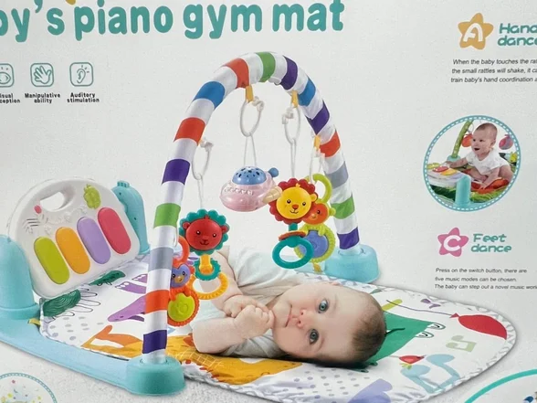 تشک بازی پیانویی طرح تمساح HAPPY BABY