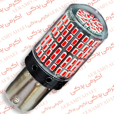 هدلایت (خطر عقب) لامپ 144 تایی خطر لنزو بسته 1 عددی 2 کنتاکت ((فلش زن)) کد 124