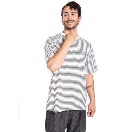 تیشرت سرمه ای زیگ zig مدل Smile کد 437